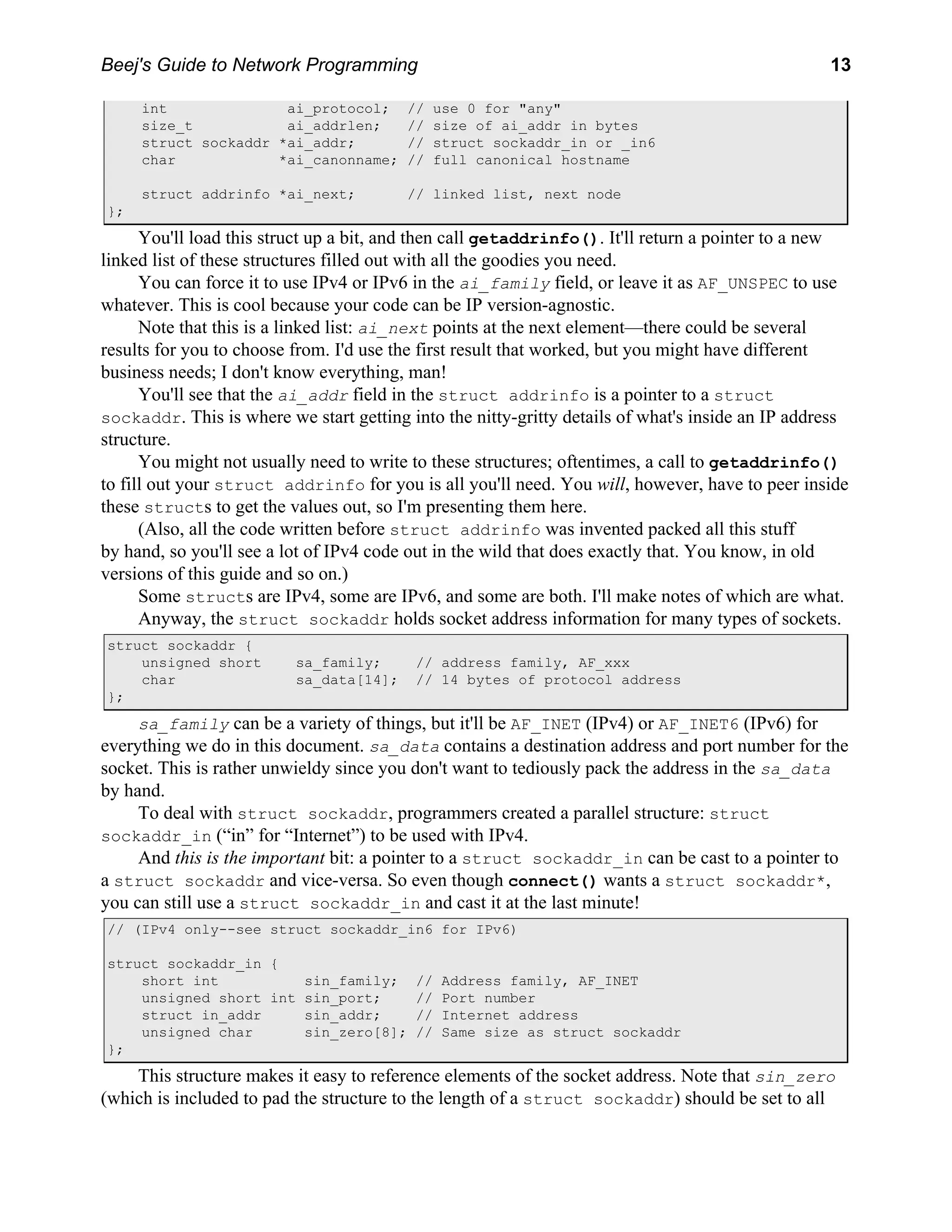 Network Programming