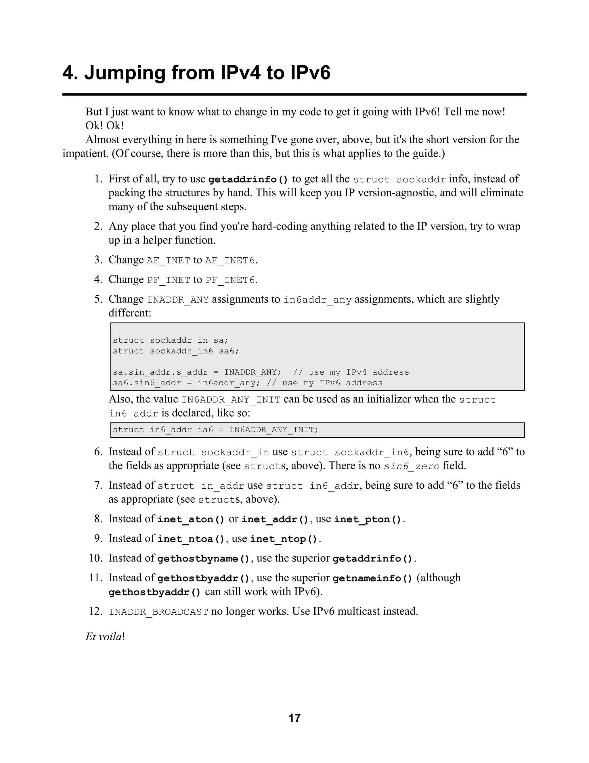 Network Programming