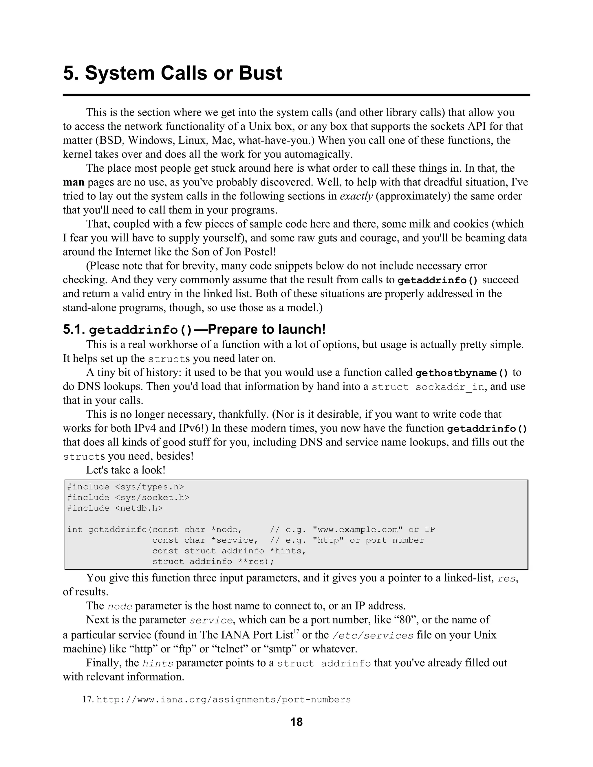 Network Programming