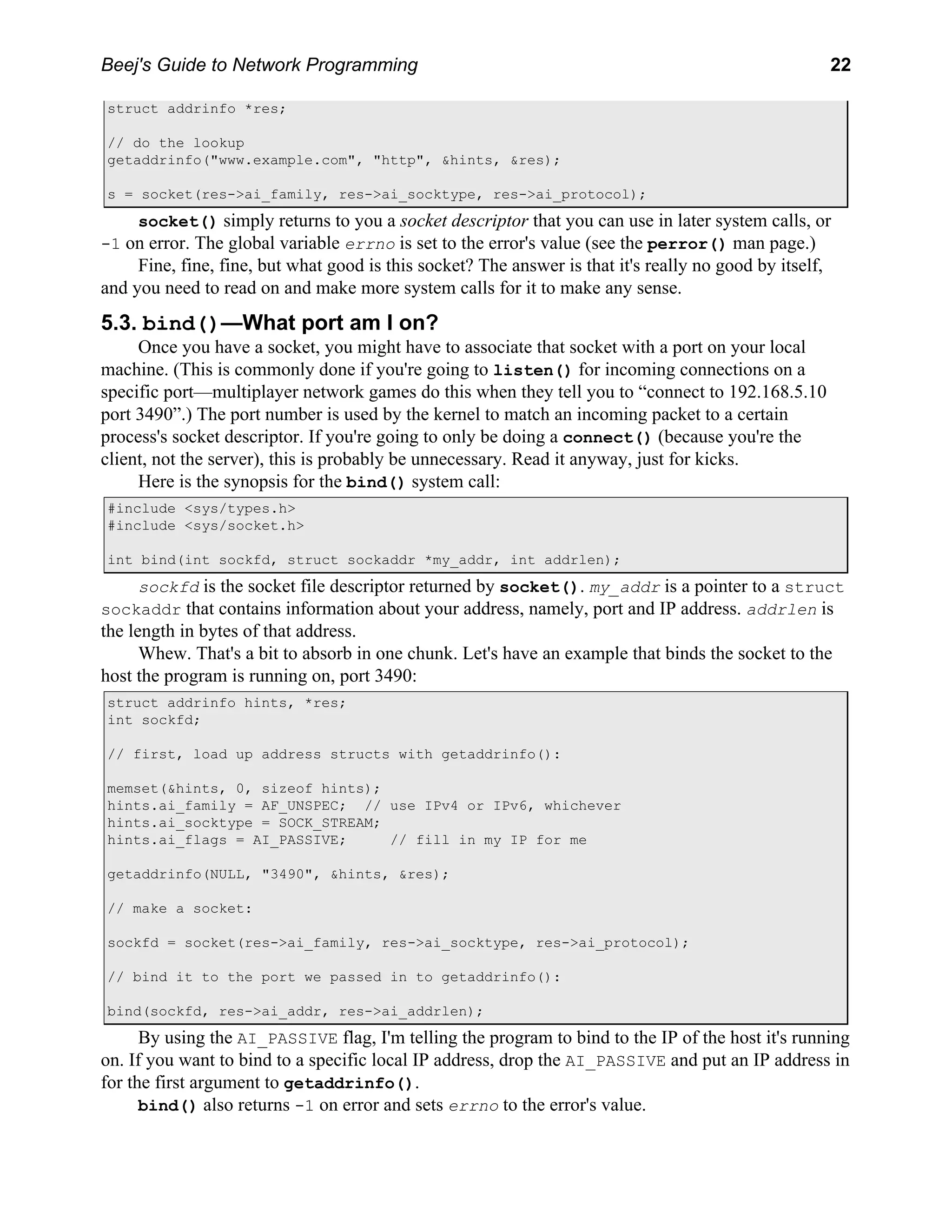 Network Programming