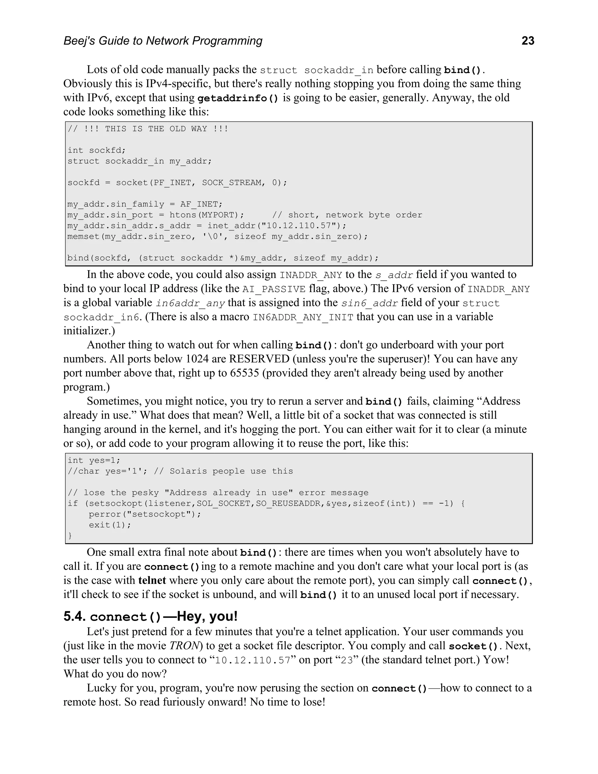Network Programming