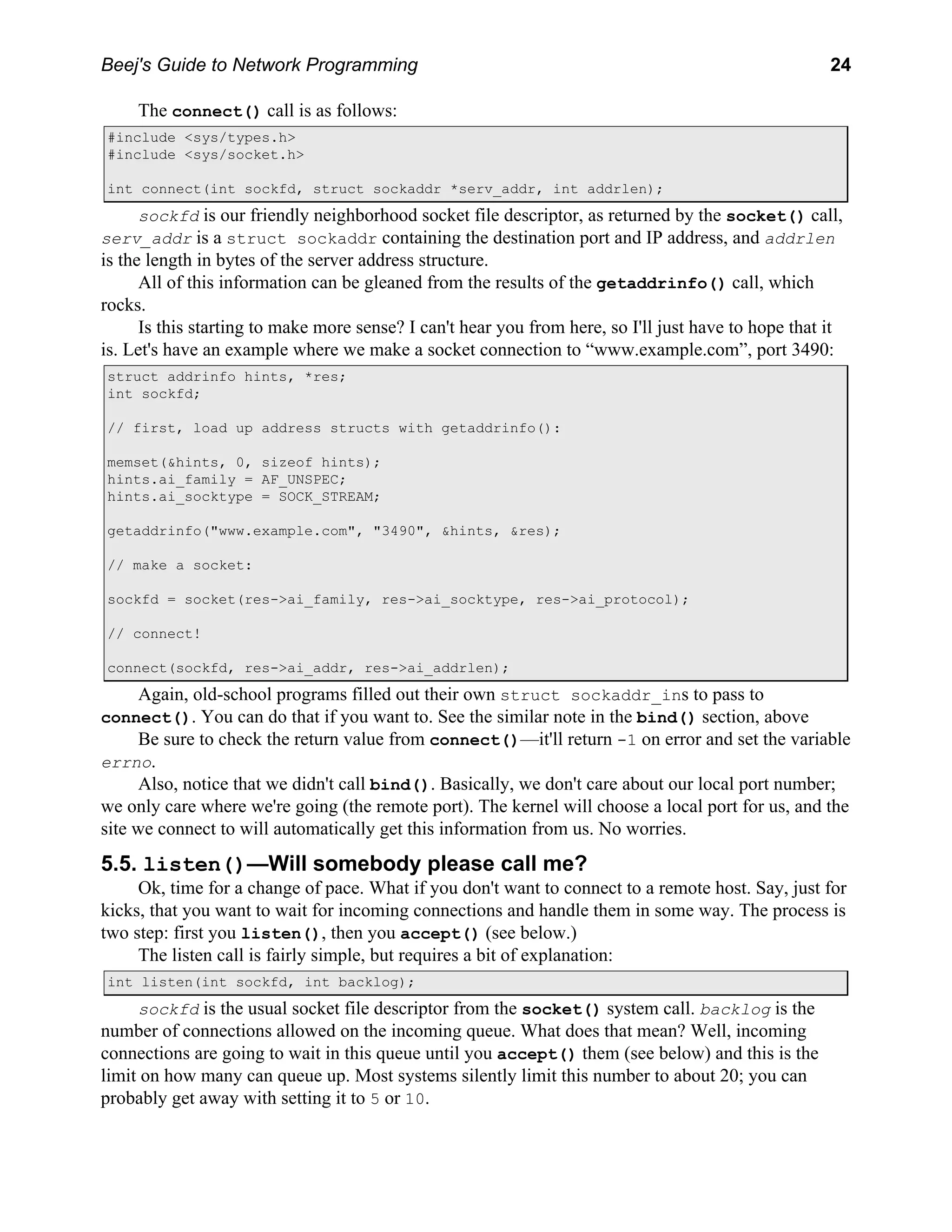 Network Programming
