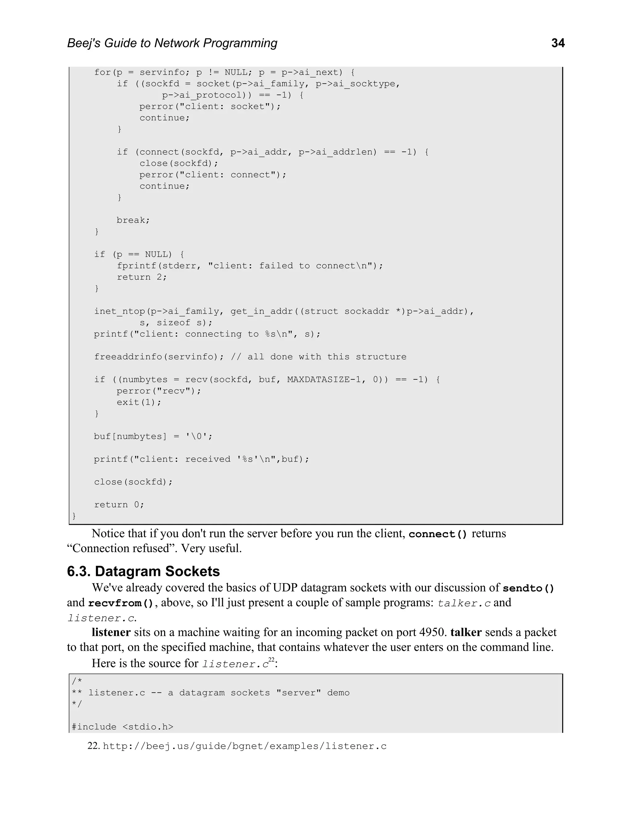 Network Programming