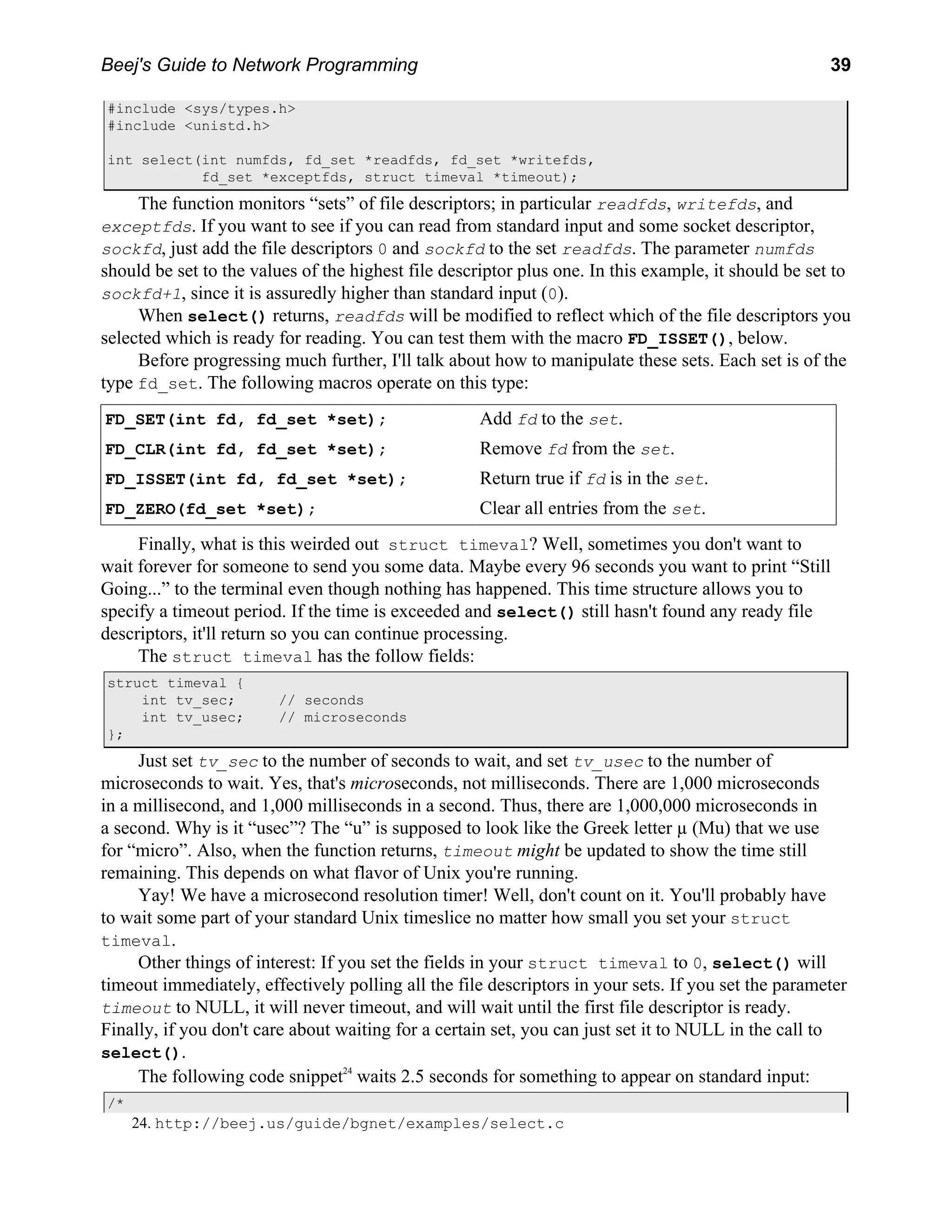 Network Programming