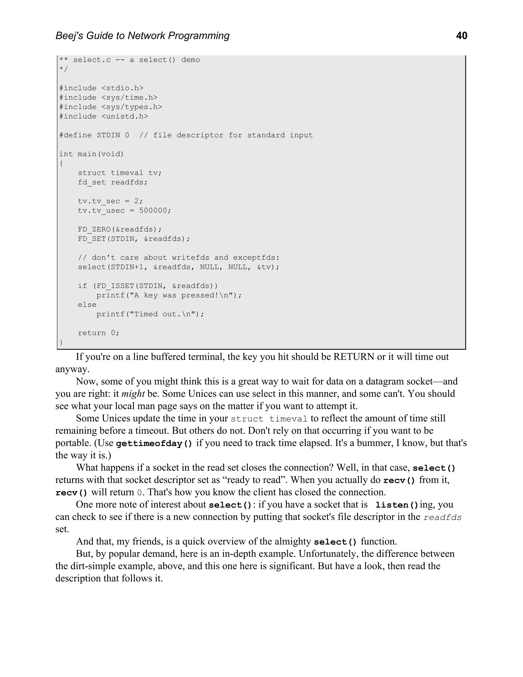 Network Programming