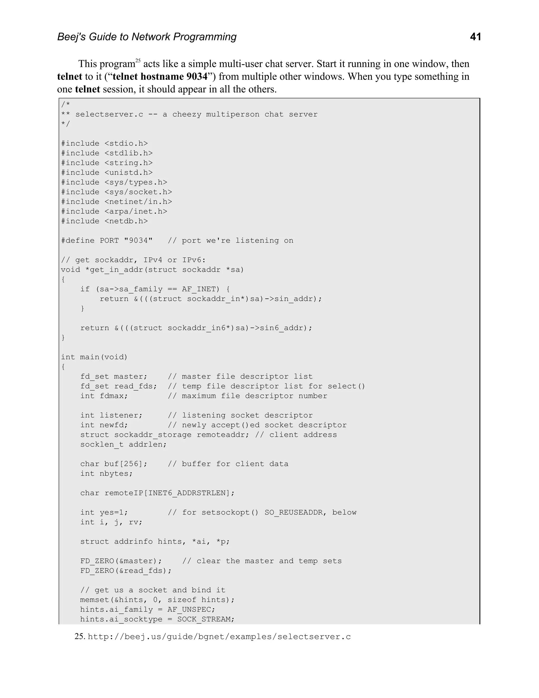 Network Programming