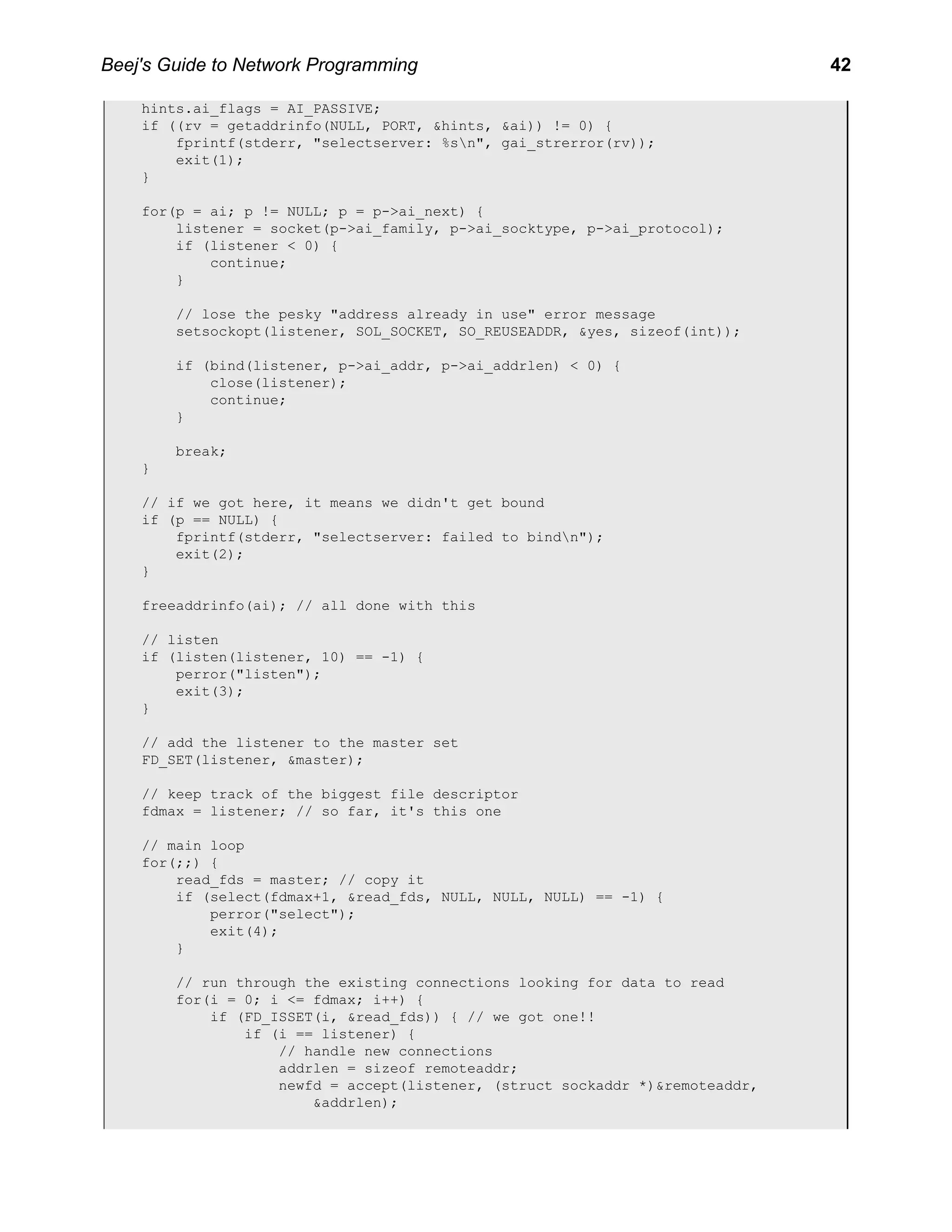 Network Programming