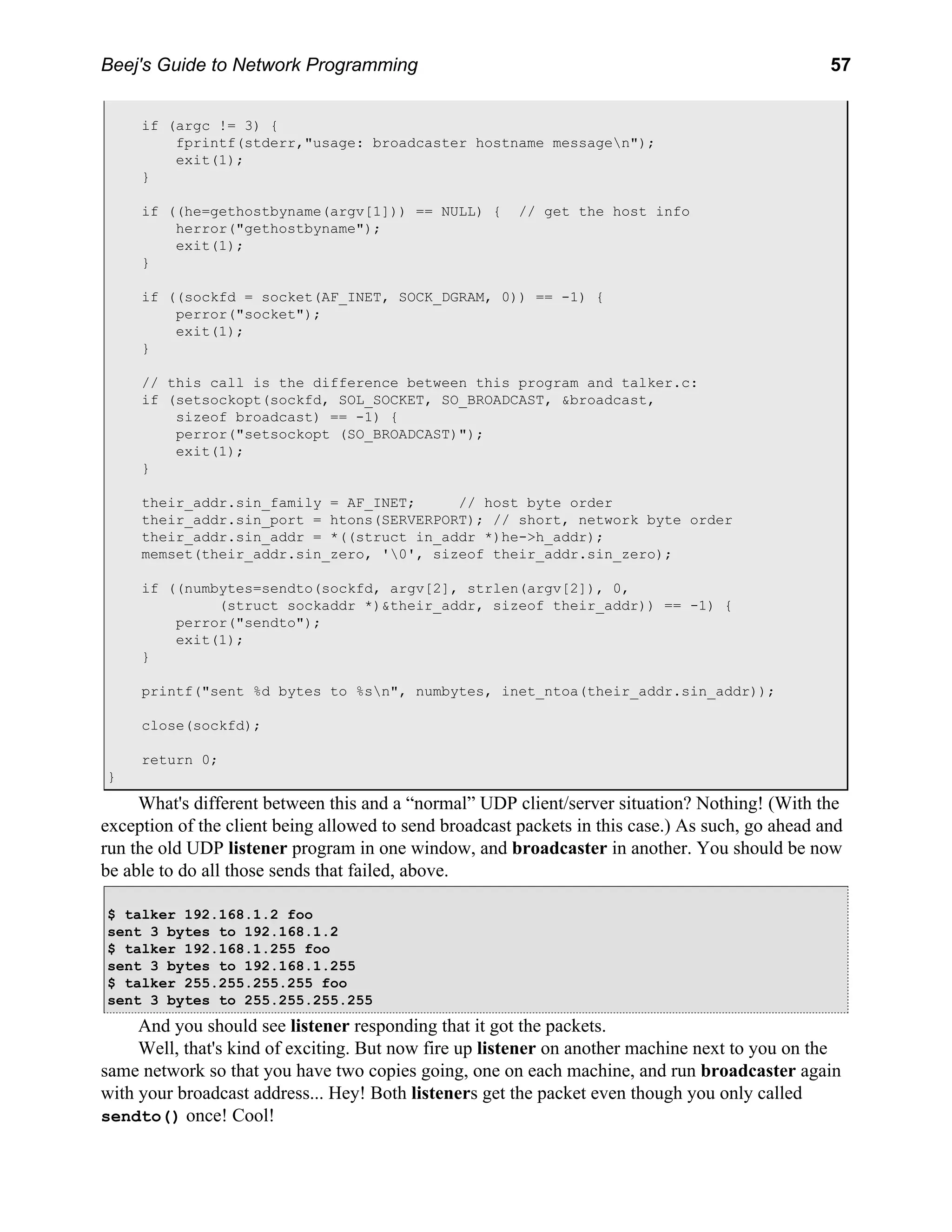 Network Programming