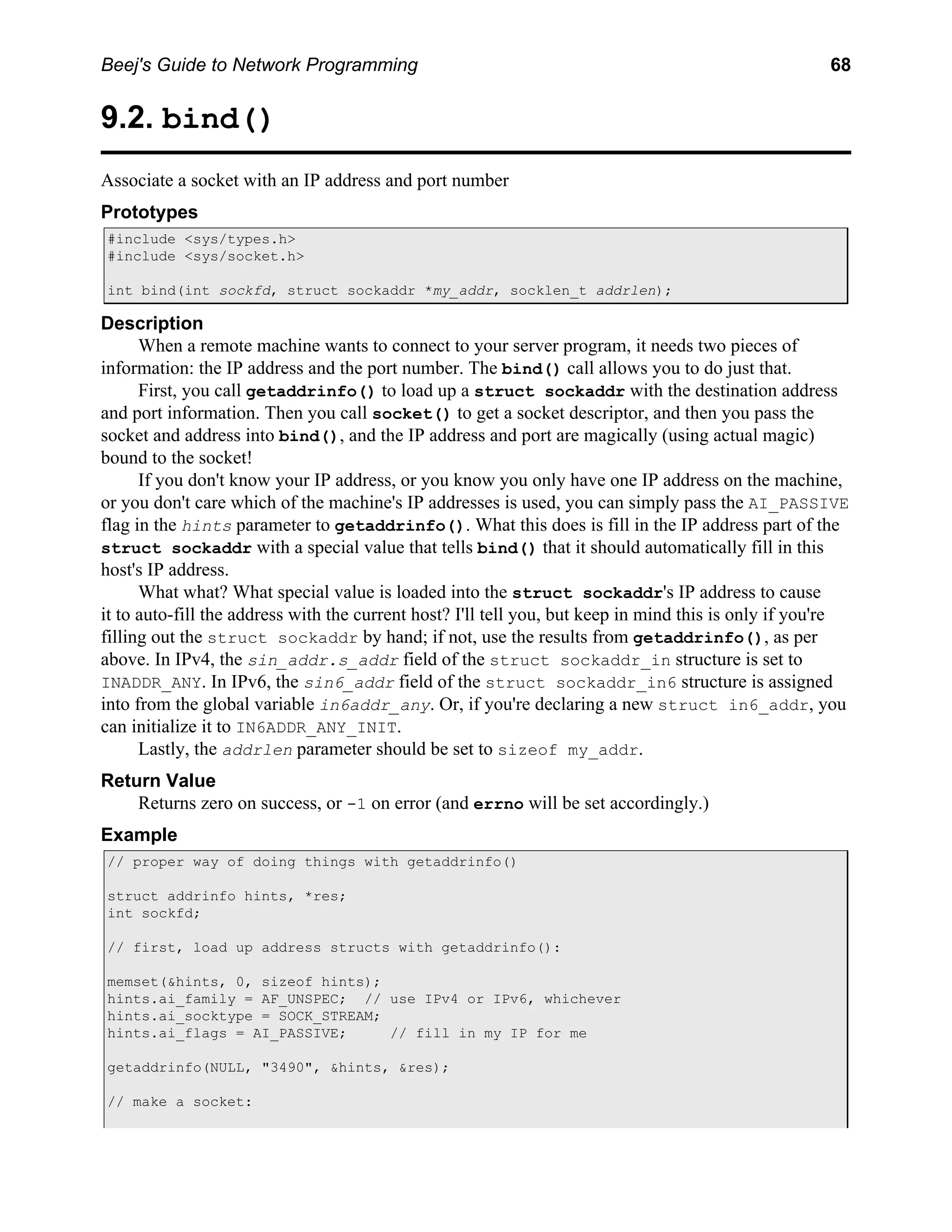 Network Programming