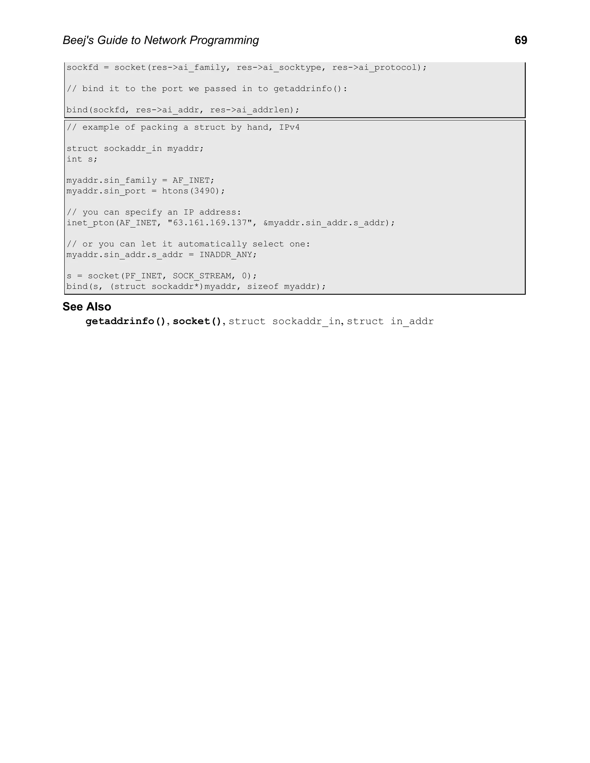 Network Programming