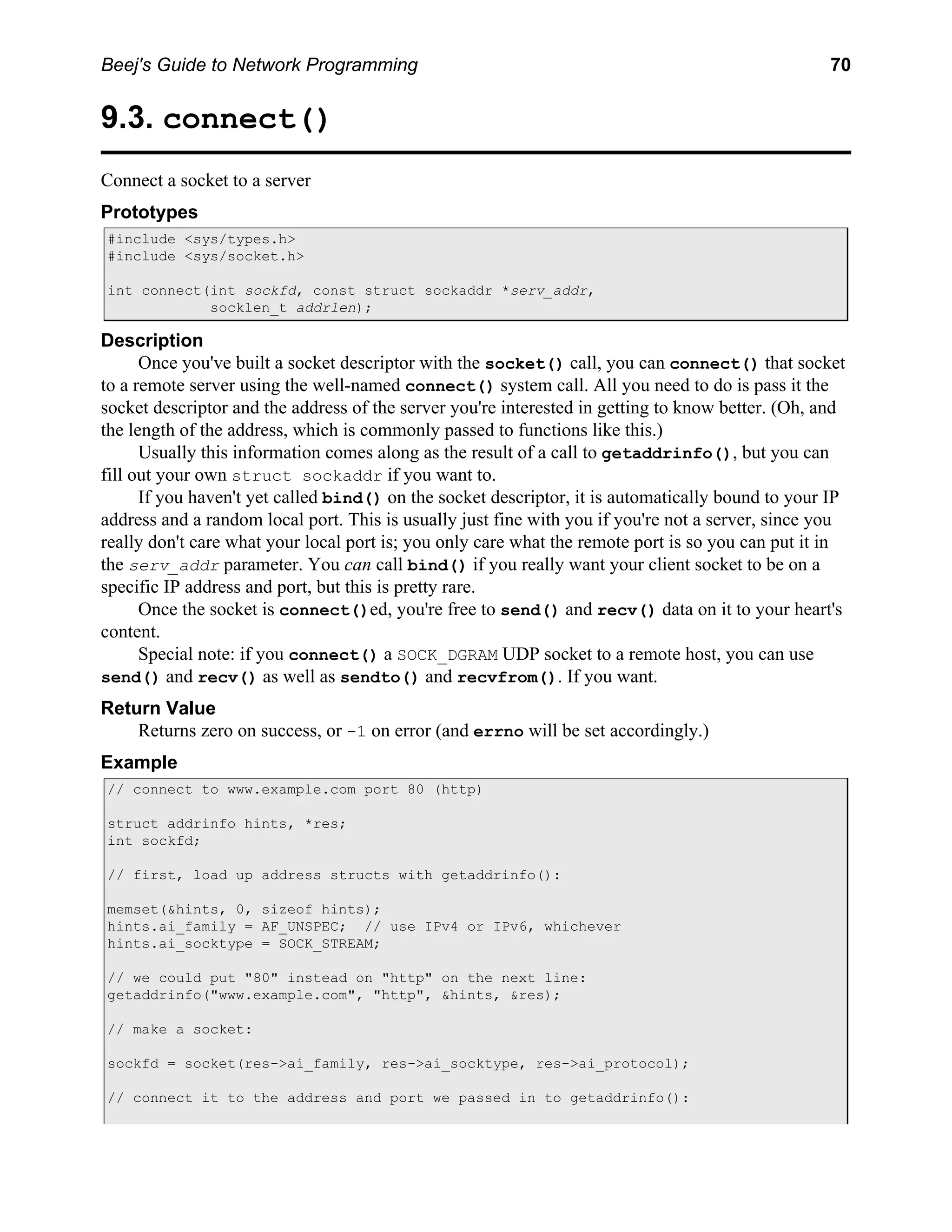 Network Programming