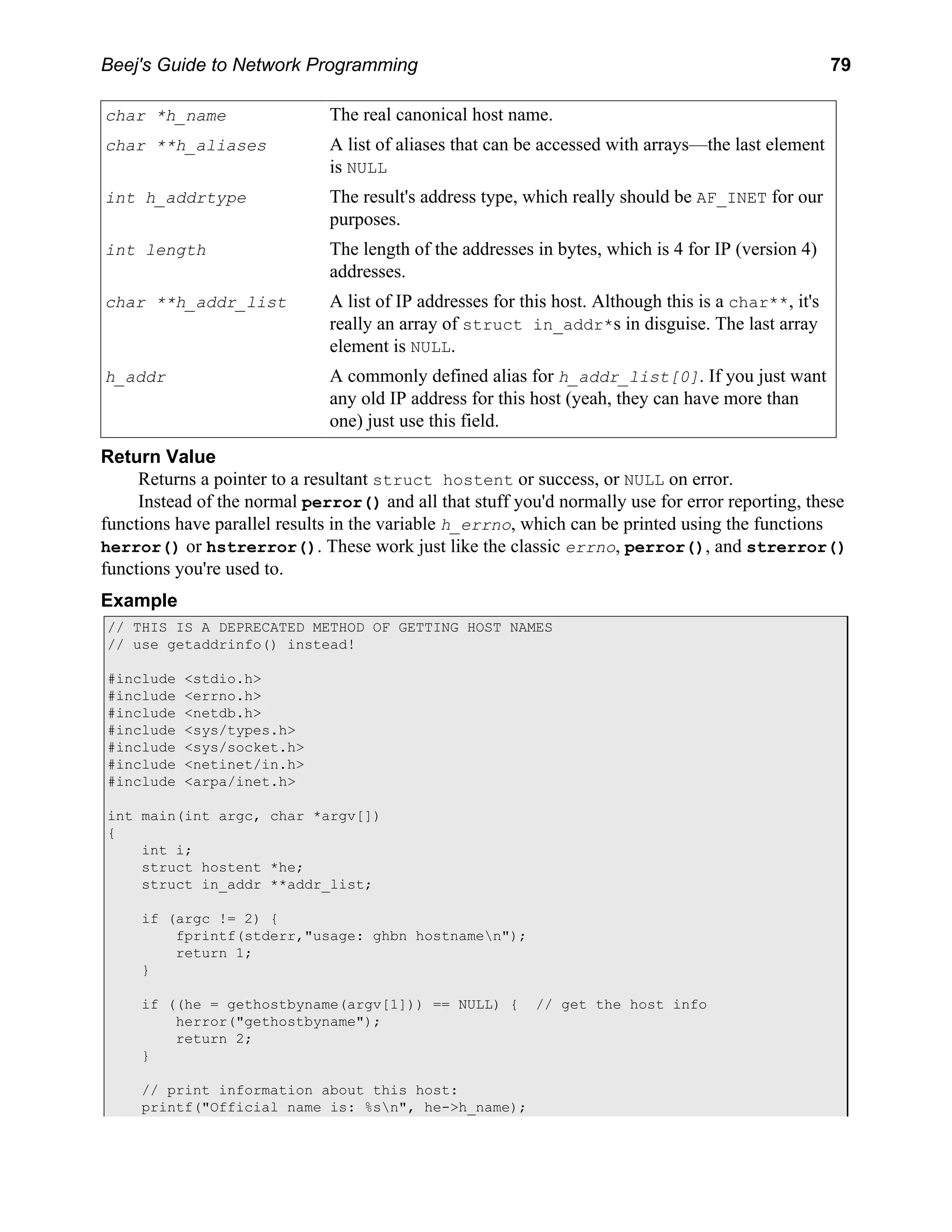 Network Programming