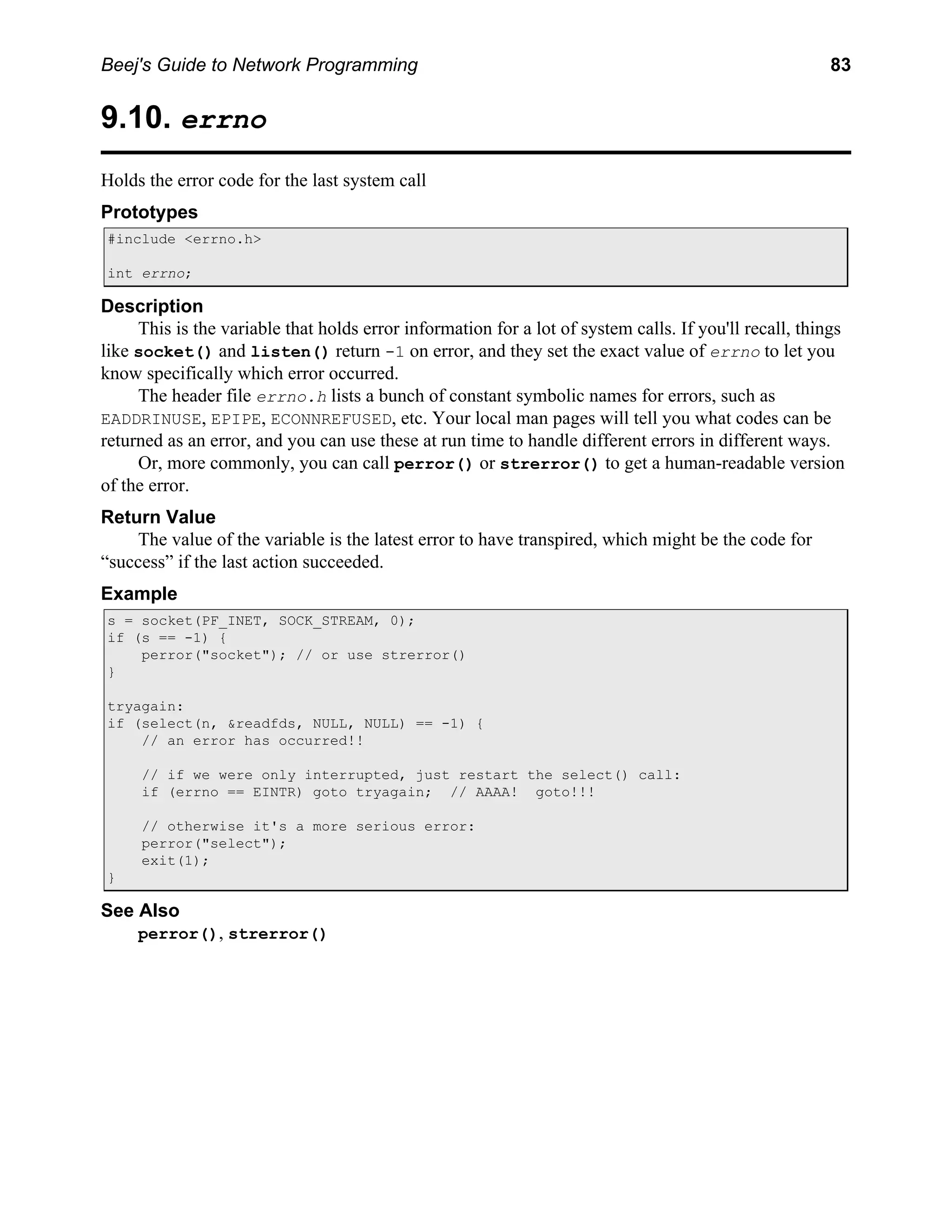 Network Programming