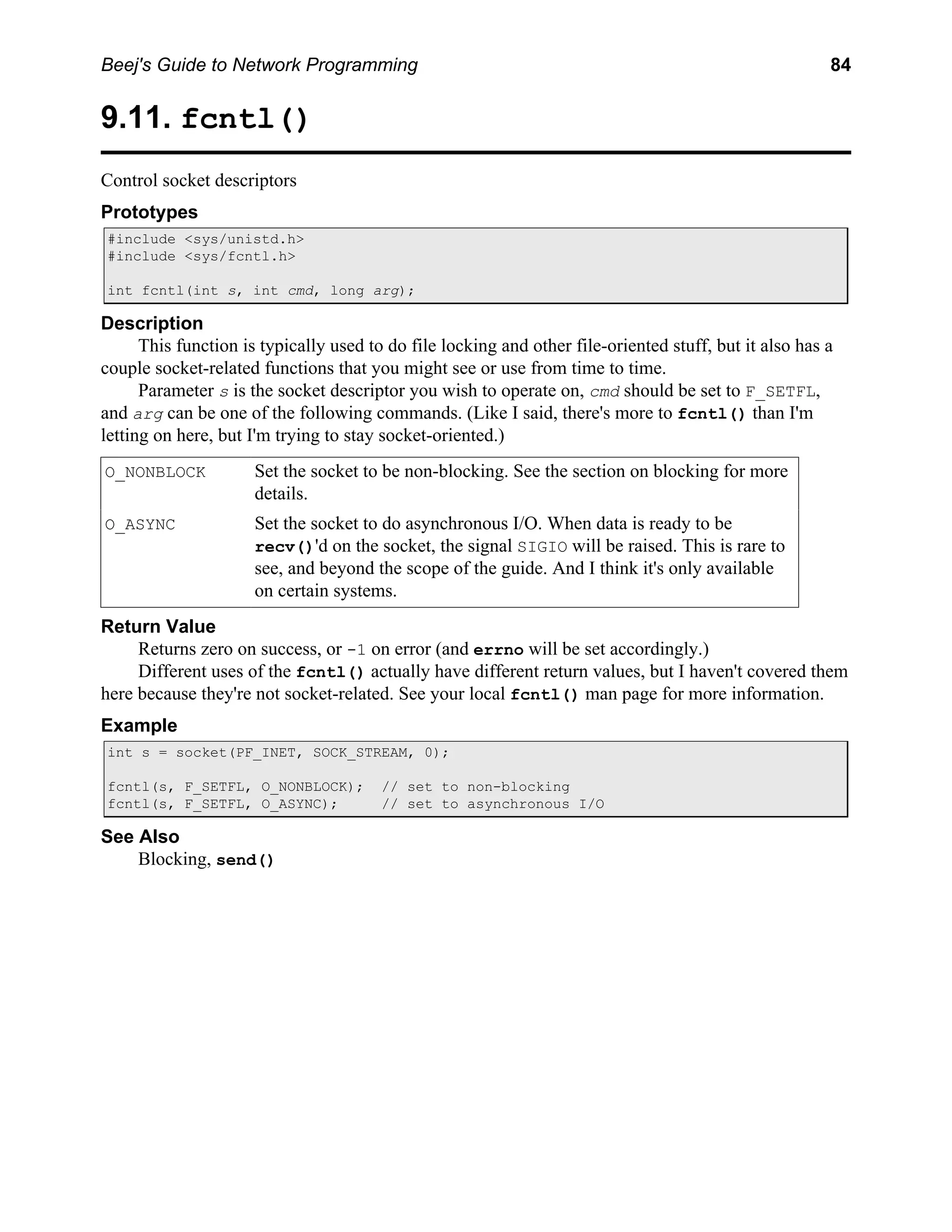 Network Programming