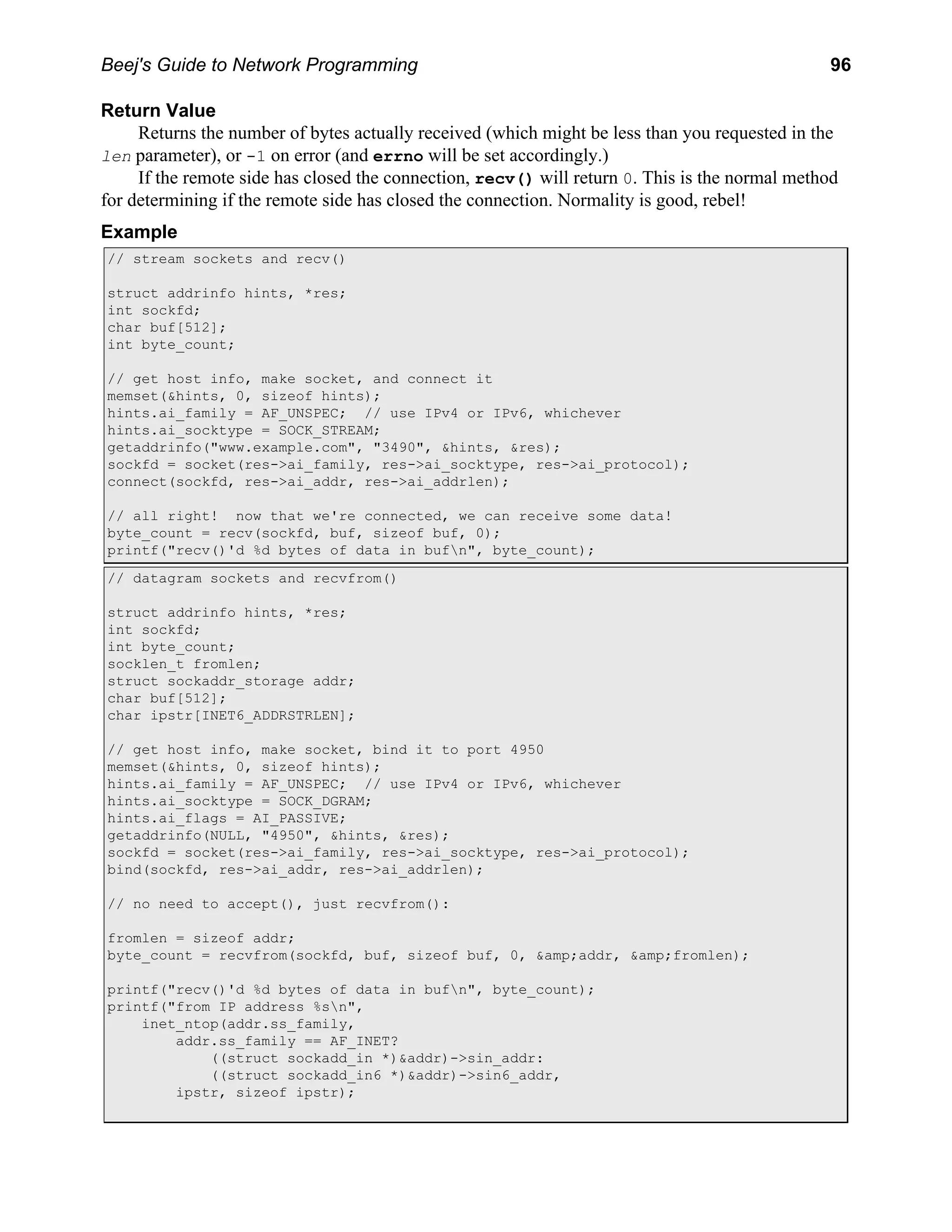 Network Programming
