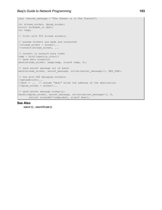 Network Programming