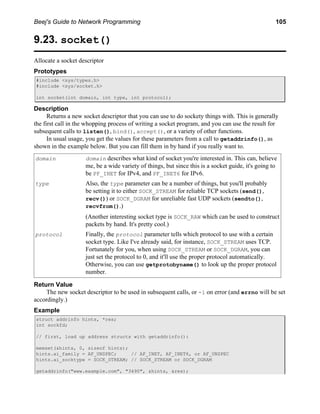 Network Programming