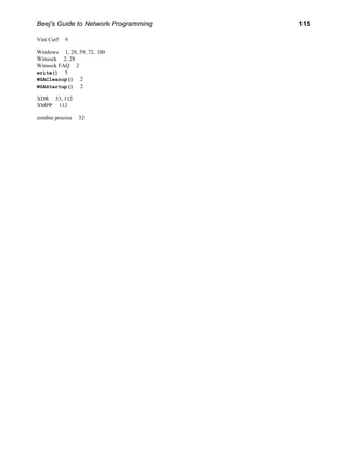 Network Programming