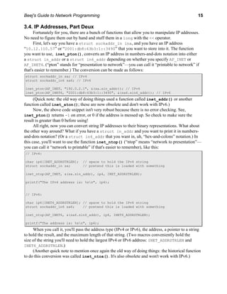 Network Programming