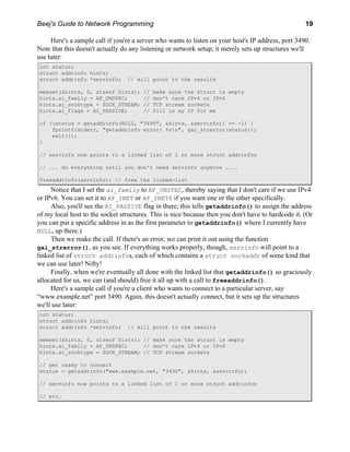 Network Programming