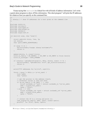 Network Programming