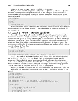 Network Programming