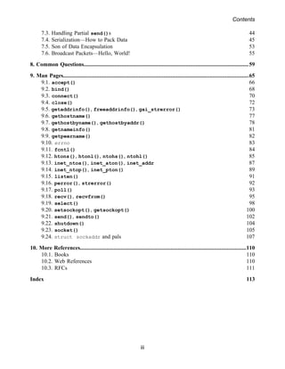 Network Programming