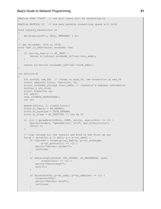 Network Programming