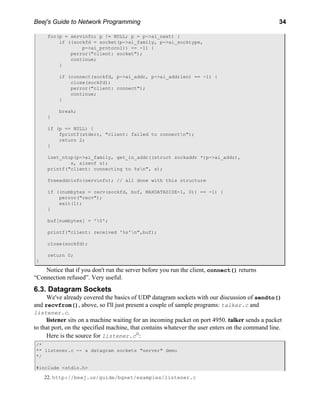 Network Programming