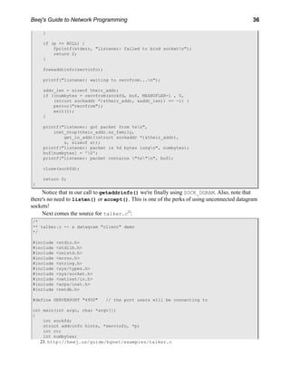 Network Programming