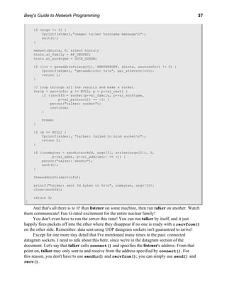 Network Programming