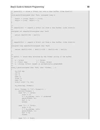 Network Programming
