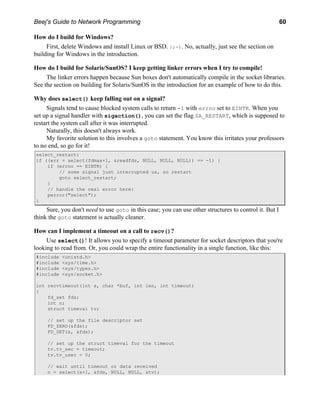 Network Programming