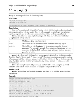 Network Programming