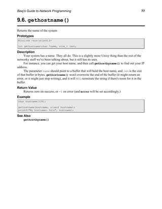 Network Programming