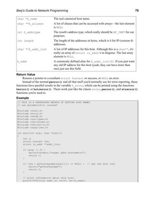 Network Programming