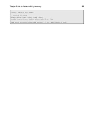Network Programming
