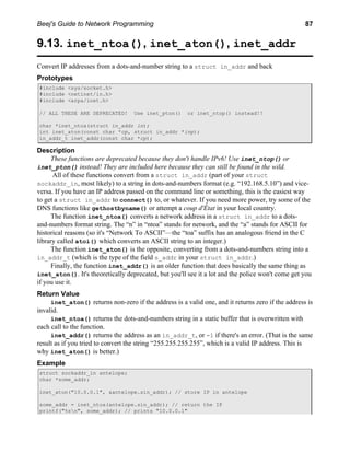 Network Programming