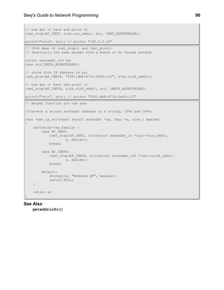 Network Programming