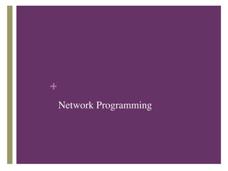 + Network Programming.pdf