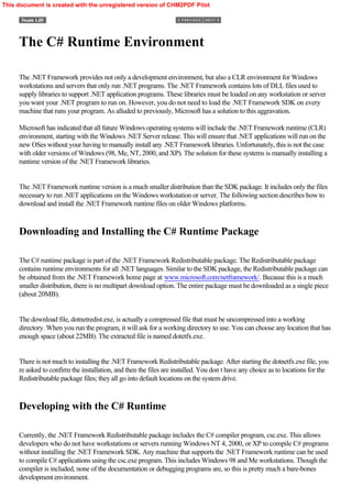 Network Programming client and server C# | PDF
