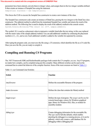 Network Programming client and server C# | PDF