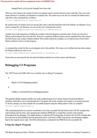 Network Programming client and server C# | PDF