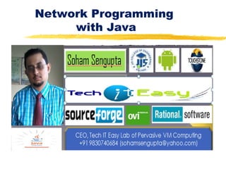 Network Programming 
with Java 
 