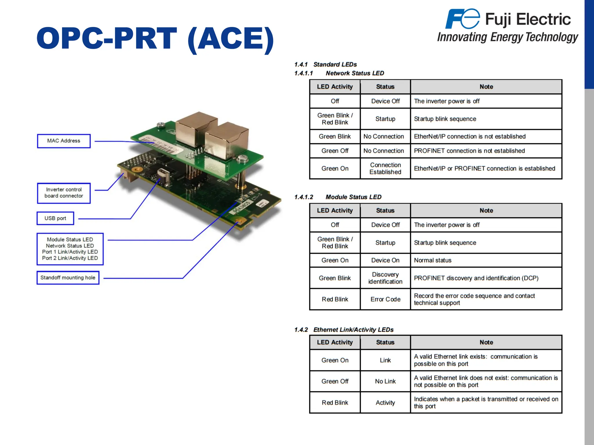 OPC-PRT (ACE)
 