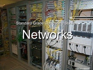 Networks Standard Grade Computing Studies . What is a network? 