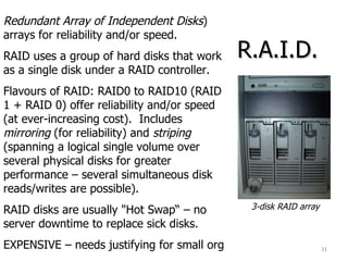 Raid Full Form In Computer Network hardware | PPT