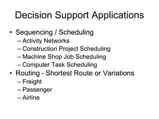 Transportation network analysis and optimization | PPTX