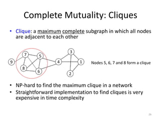Network sampling, community detection | PPTX