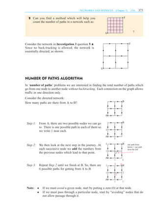 Networks and Matrices | PDF